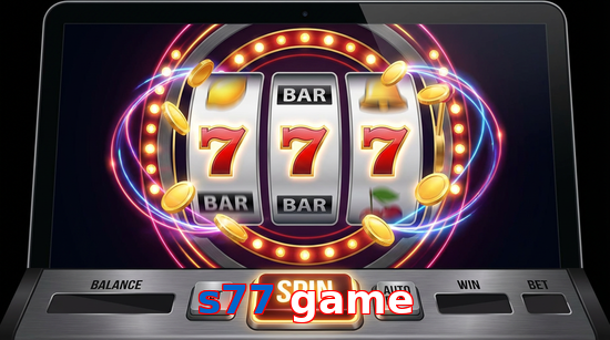 Main screen of S77 Game slots page for PK players